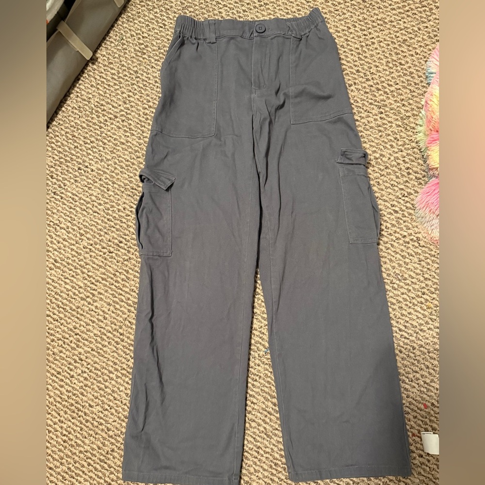 Men's Gray Cargo Pants